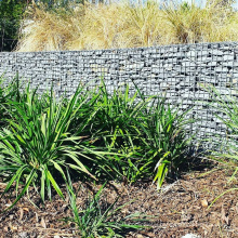 100/30/100cm galvanized galfan powder coating steel wire mesh customized landscaping gabion wall